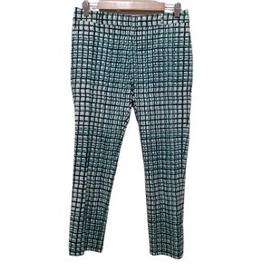 Kate Spade Breezeblock Plaid Pants Size 6
